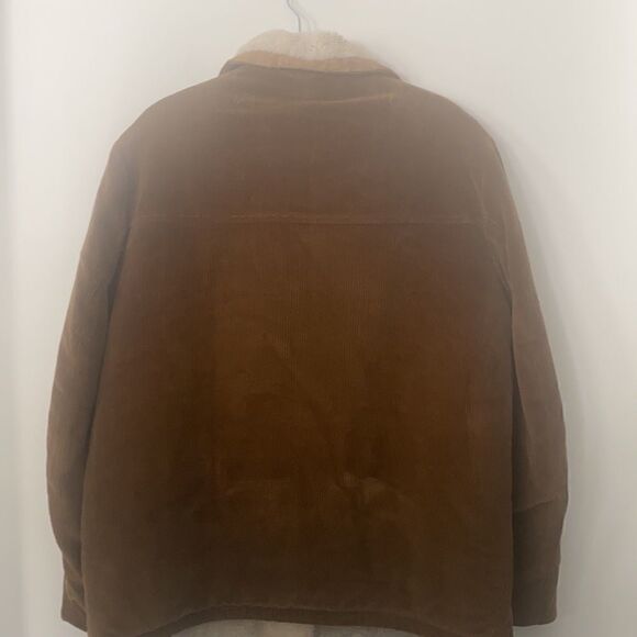Canada Mens Corduroy Shearling Jacket 42 - Picture 7 of 10